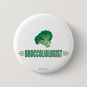 Funny Broccoli Ronde Button 5,7 Cm