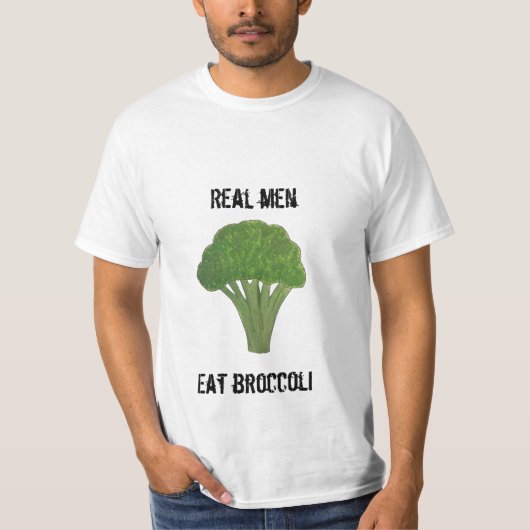 Funny broccoli t-shirt (Voorkant)