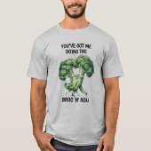 Funny Broccoli T-shirt (Voorkant)