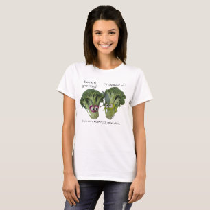 Funny Broccoli Talk T-shirt