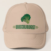 Funny Broccoli Trucker Pet (Voorkant)