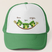 Funny broccoli trucker pet (Voorkant)