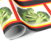 Funny Broccoli Wrapping Paper - Broccoli Gift Wrap Cadeaupapier (Rol Hoek)