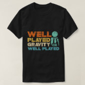 Funny Broken Bone - Shoulder Elbow Well Played Gra T-shirt (Design voorkant)