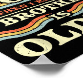 Funny Brother & Sister Sibling T - shirts & Poster (Hoek)