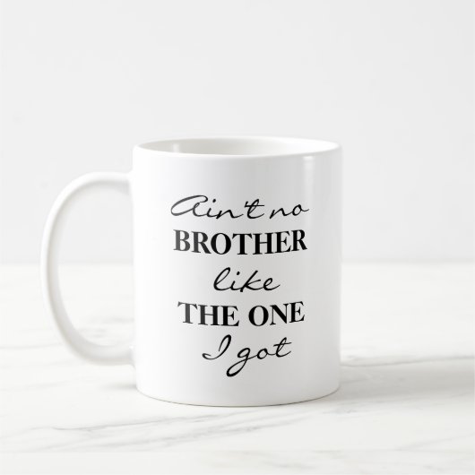 Funny Brother Coffee Tea Mok (Links)