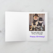 Funny Brother-in-law Birthday Kaart (Binnen)