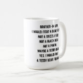 Funny Brother-In-Law Gift Mok (Voorkant rechts)