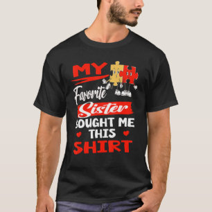 Funny Brother to Zister of Best Sisters T-shirt