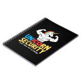 Funny Brother Unicorn Security Dont Mess With My S Notitieboek (Linkerzijde)