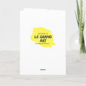 Funny Brother Verse Happy Birthday-kaart Kaart (Achterkant)