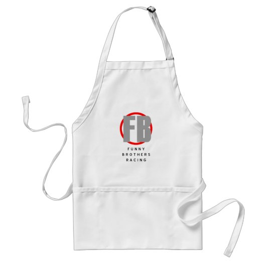 Funny Brothers BBQ Apron Standaard Schort (Voorkant)