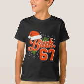 Funny Bruh 67 Christmas Holiday Women Kids Xmas Pa T-shirt (Voorkant)