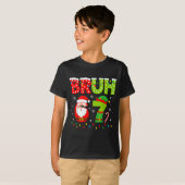 Funny Bruh 67 Six Seven 6 7 Meme Christmas Boys Sa T-shirt (Voorkant volledig)