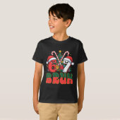 Funny Bruh 67 Six Seven 6 7 Meme Christmas Candy C T-shirt (Voorkant volledig)