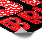 Funny Bruh 67 Six Seven Meme Valentine's Day Men W Poster (Hoek)