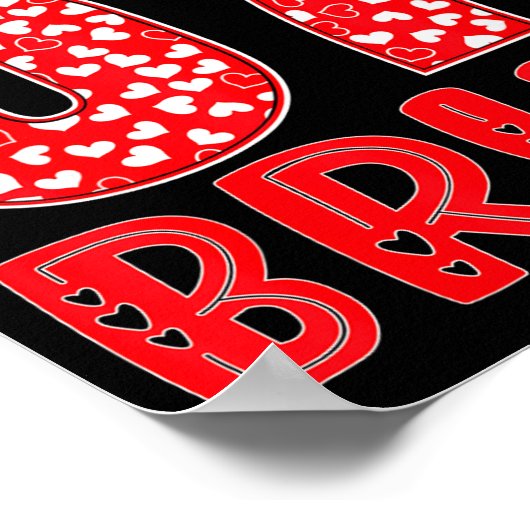 Funny Bruh 67 Six Seven Meme Valentine's Day Men W Poster (Hoek)