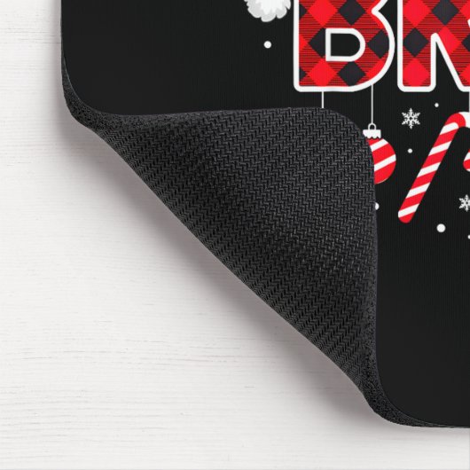 Funny Bruh Christmas Meme For Women Men Kids Toddl Muismat (Hoek)