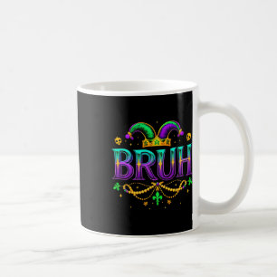 Funny Bruh Mardi Gras Apparelns Boys Kinder Mardi  Koffiemok