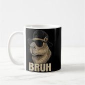 Funny Bruh Meme Capybara Lover Cool Sungles For Me Koffiemok (Links)