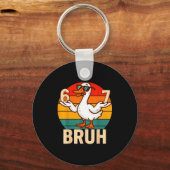 Funny Bruh Retro Duck 6 7 Meme Kids Teen Boys  Sleutelhanger (Voorkant)