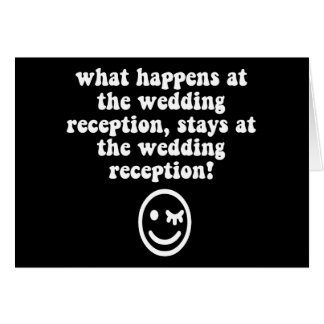 Funny bruiloft