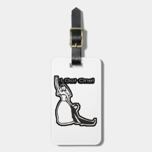 Funny bruiloft ik heb er één. bagagelabel