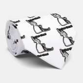 Funny bruiloft ik heb er één. stropdas (Opgerold)