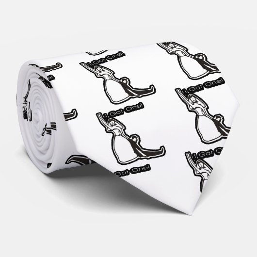 Funny bruiloft ik heb er één. stropdas (Opgerold)