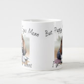 FUNNY Bruine Witte HONDEN Watercolor Speciale Mok (Voorkant)