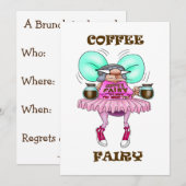 Funny Brunch Uitnodiging (Voorkant / Achterkant)