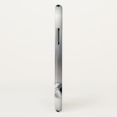 Funny Brushed Metal and Bullet Holes Case-Mate iPhone Case (Achterkant / rechts)