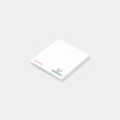 Funny Brushing Teeth Post-it® Notes (Schuin)