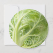 Funny Brussels 'Sprout-standing' Christmas Humor Feestdagenkaart (Achterkant)