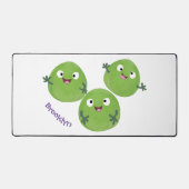 Funny Brussels spruitgroenten cartoon Bureaumat (Voorkant)