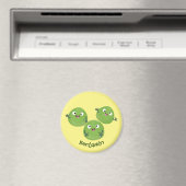 Funny Brussels spruitgroenten cartoon Magneet (Insitu (Vaatwasser))