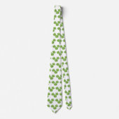 Funny Brussels spruitgroenten cartoon Stropdas (Voorkant)