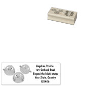 Funny Brussels spruitgroenten Rubberstempel (Gestempeld)