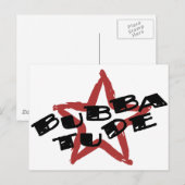 Funny Bubba Attitude Briefkaart (Voorkant / Achterkant)