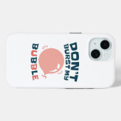 Funny Bubble Gum Bubblegum, barst mijn bubbeltje n Case-Mate iPhone Case (Achterkant (horizontaal))