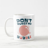 Funny Bubble Gum Bubblegum, barst mijn bubbeltje n Koffiemok (Links)