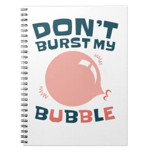 Funny Bubble Gum Bubblegum, barst mijn bubbeltje n Notitieboek