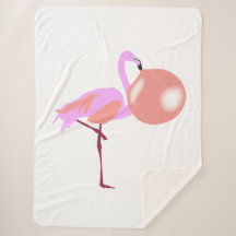 Funny Bubble Gum Flamingo Bgloing Bubble