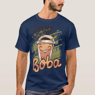 Funny Bubble Tea Boba Tea 932 T-shirt