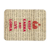 Funny Buddha gezegde Magneet (Horizontaal)