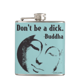 Funny Buddha Quote Heupfles