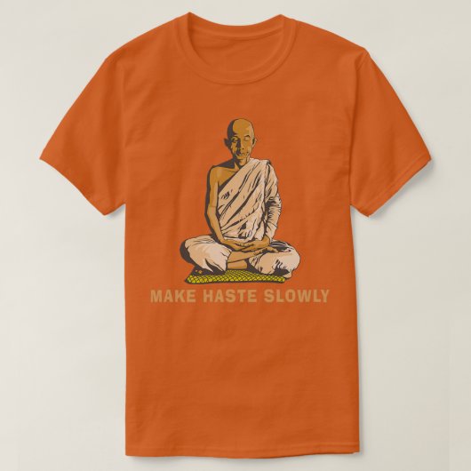 Funny Buddha Quote T-shirt (Design voorkant)
