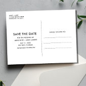 Funny Budget Foto Wedding Save the Date Aankondigingskaart