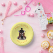 Funny buffalo bison gepersonaliseerde cartoon verj papieren kommen (Feest)