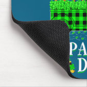 Funny Buffalo Plaid Green Truck Cougar St Patrick Muismat (Hoek)